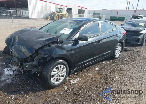 2017 Hyundai Elantra Se z USA, uszkodzony, nr VIN KMHD74LF1HU115663